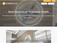Tablet Screenshot of crossoverhealth.com